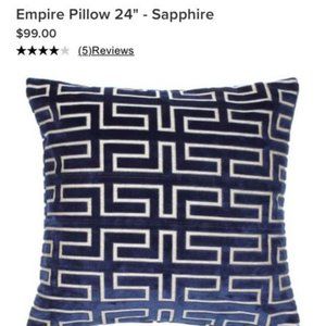 Z Gallerie Empire Pillow Cover x 3